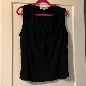 Jones Sleeves Top with Ruffle Detail